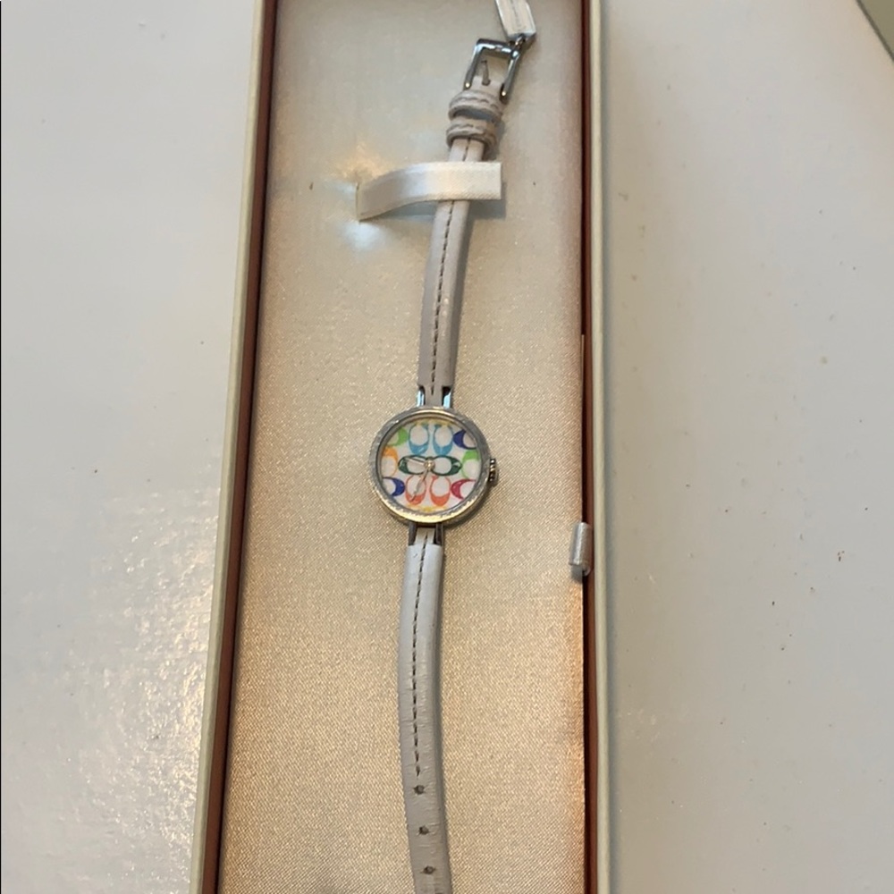 🌷HP🌷Rare Authentic Coach Scribble Watch - Picture 4 of 13
